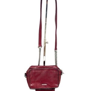 Rebecca Minkoff Cross Body Burgundy leather bag